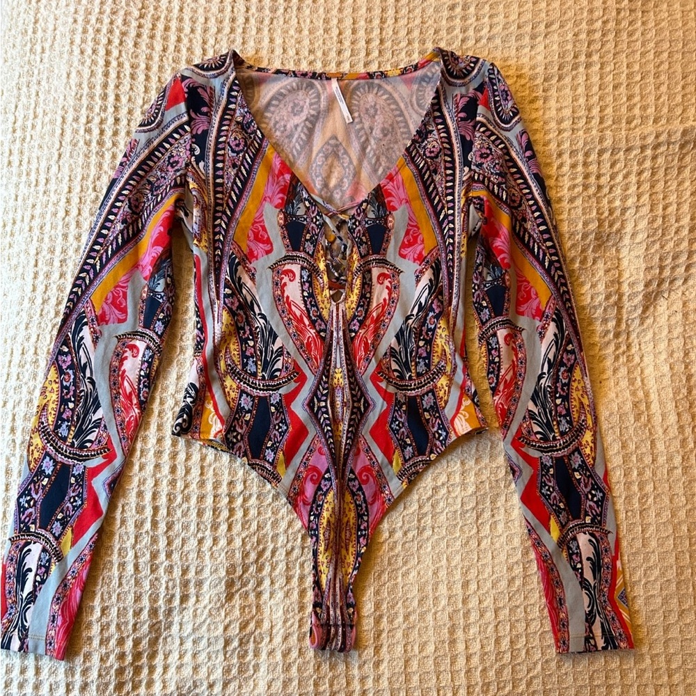 beautiful, sexy, Free People bodysuit